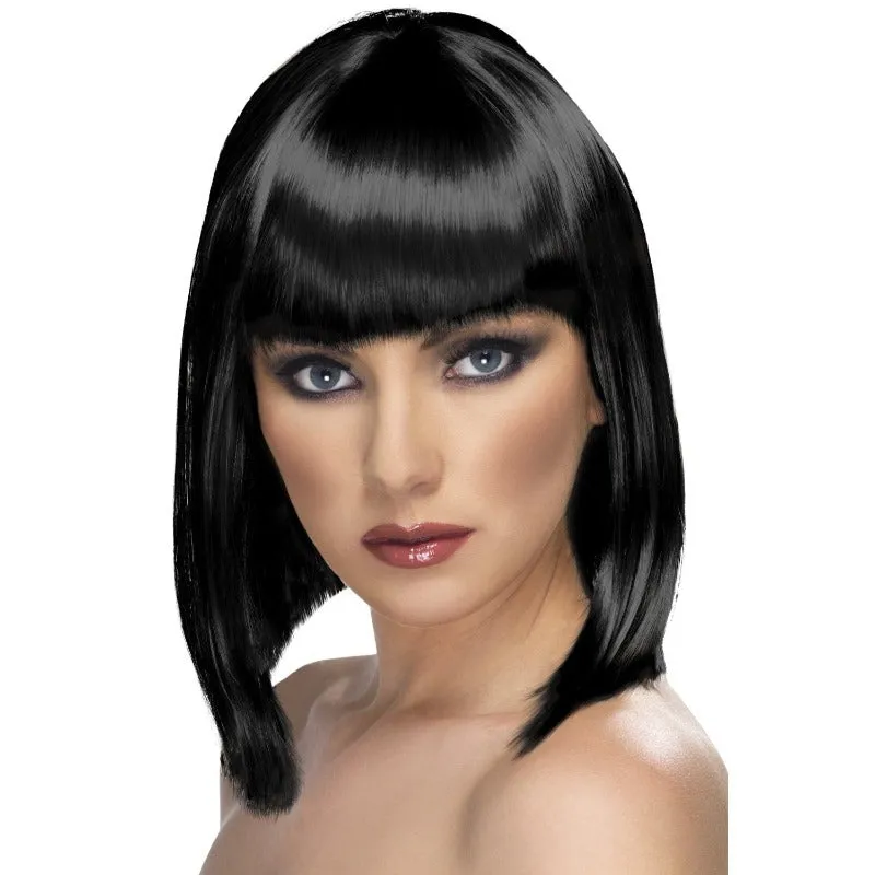 Black Blunt Glam Wig