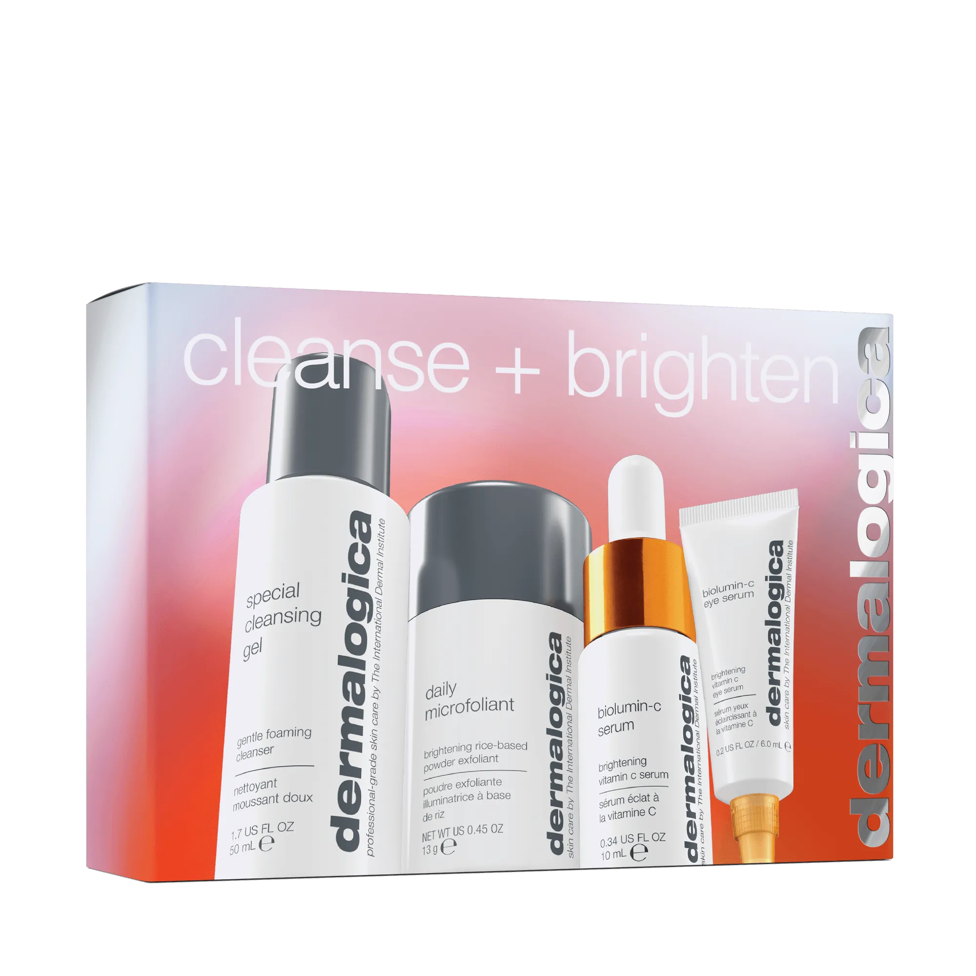 cleanse   brighten set (4 travel-size)