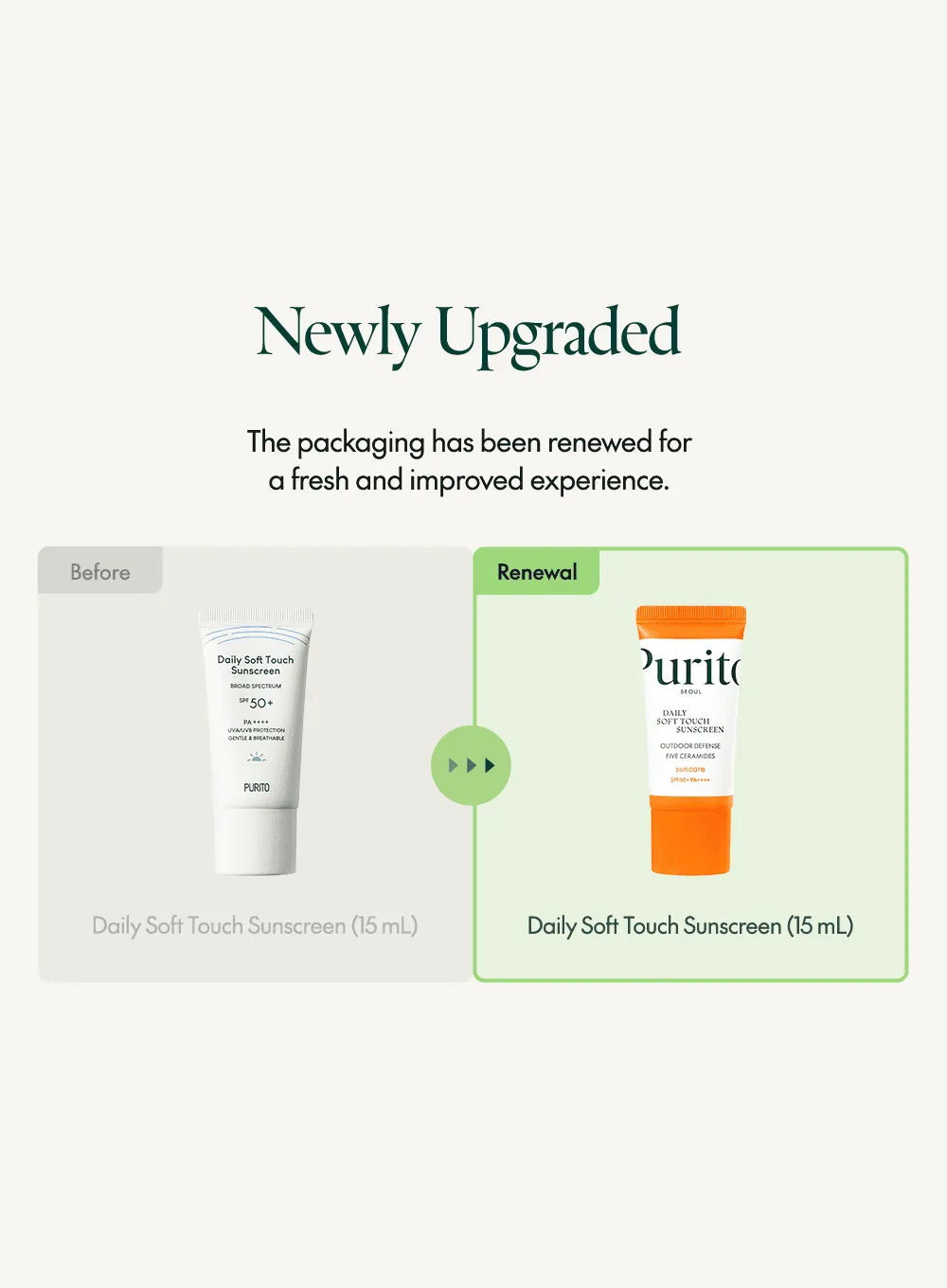 Daily Soft Touch Sunscreen (Renewer) (mini) (15ml)