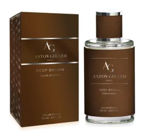 Deep Brown Eau De Parfum Spray for Men by Axton Girard