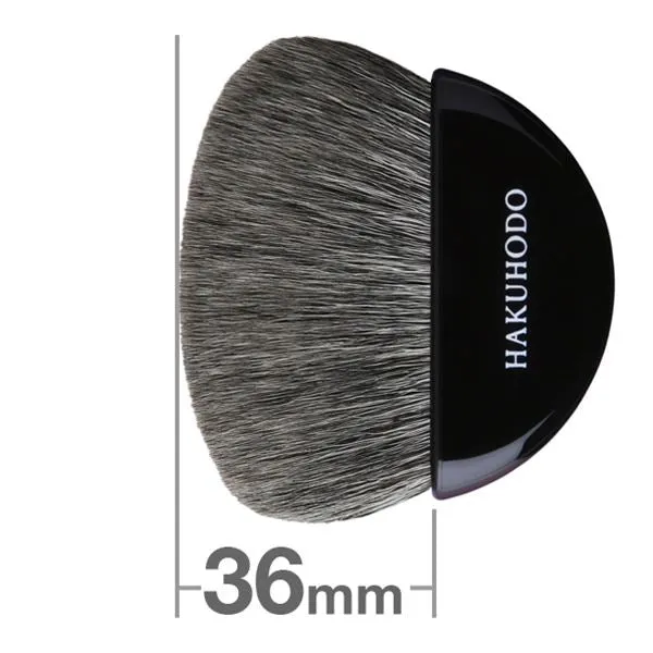 Fan Brush (Blue Squirrel & Goat) [HB1260]