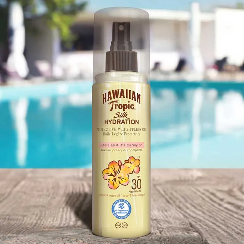 Hawaiian Tropic Silk Hydration Dry Oil Mist SPF 30