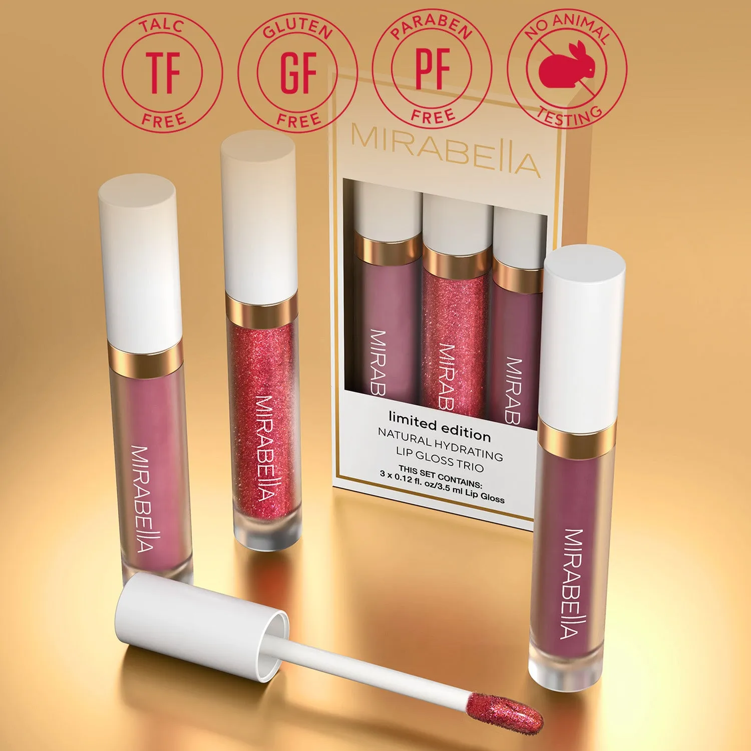 Limited Edition Hydrating Lip Gloss Trio