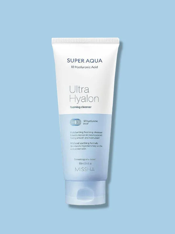 MISSHA Super Aqua Ultra Hyalron Cleansing Foam