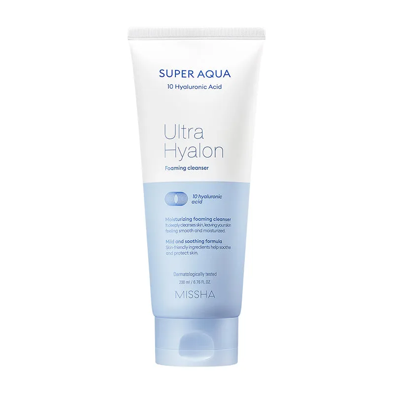 MISSHA Super Aqua Ultra Hyalron Cleansing Foam