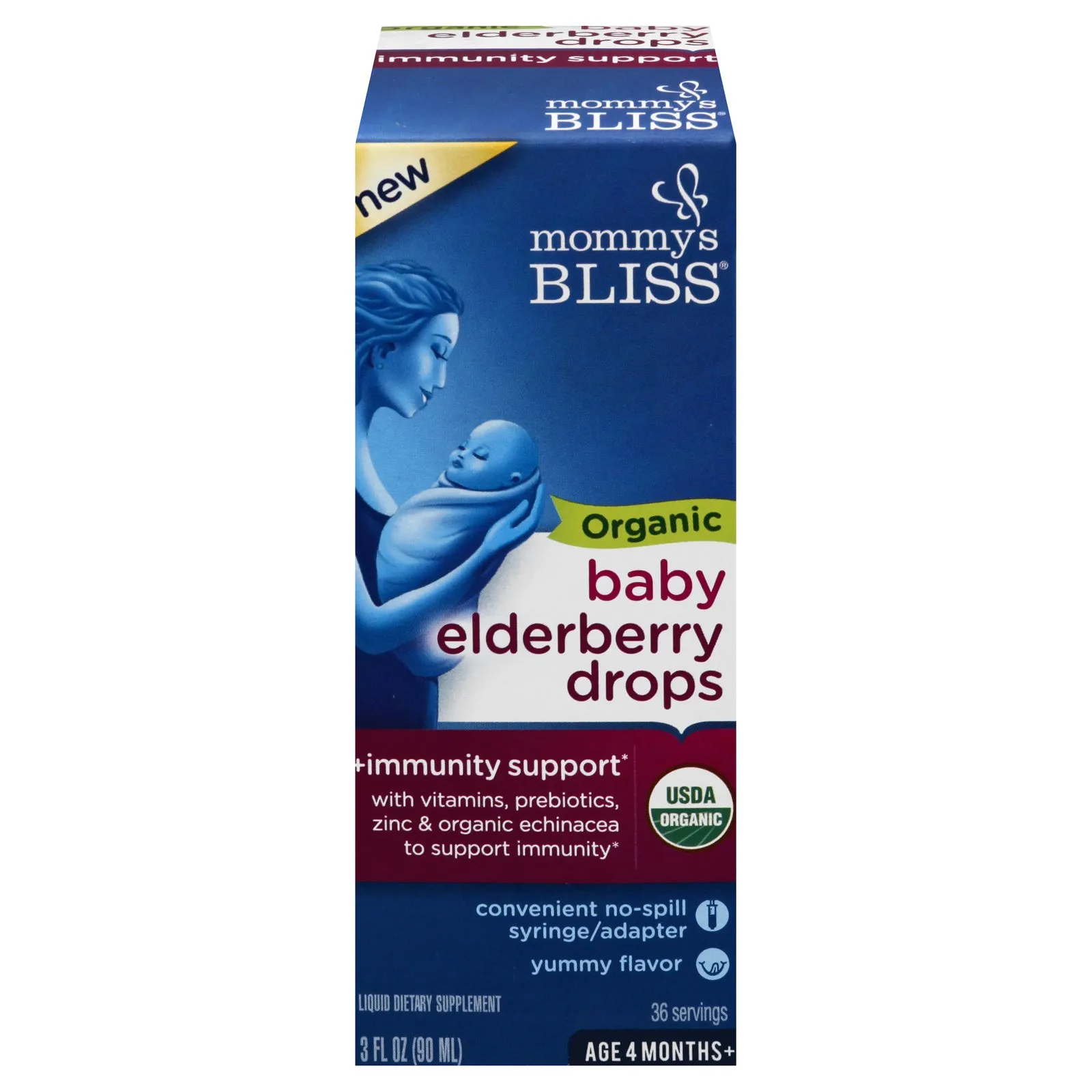 Mommy's Bliss - Eldrbry Drop Immn Bby - 1 Each-3 Fz