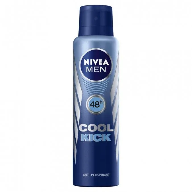 Nivea Men Cool Kick Aerosol Spray Deodorant 250ml