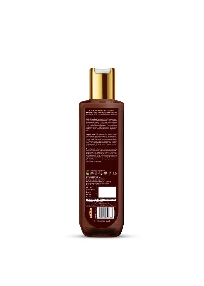 Pomegranate Hair Cleanser - Khadi Organique