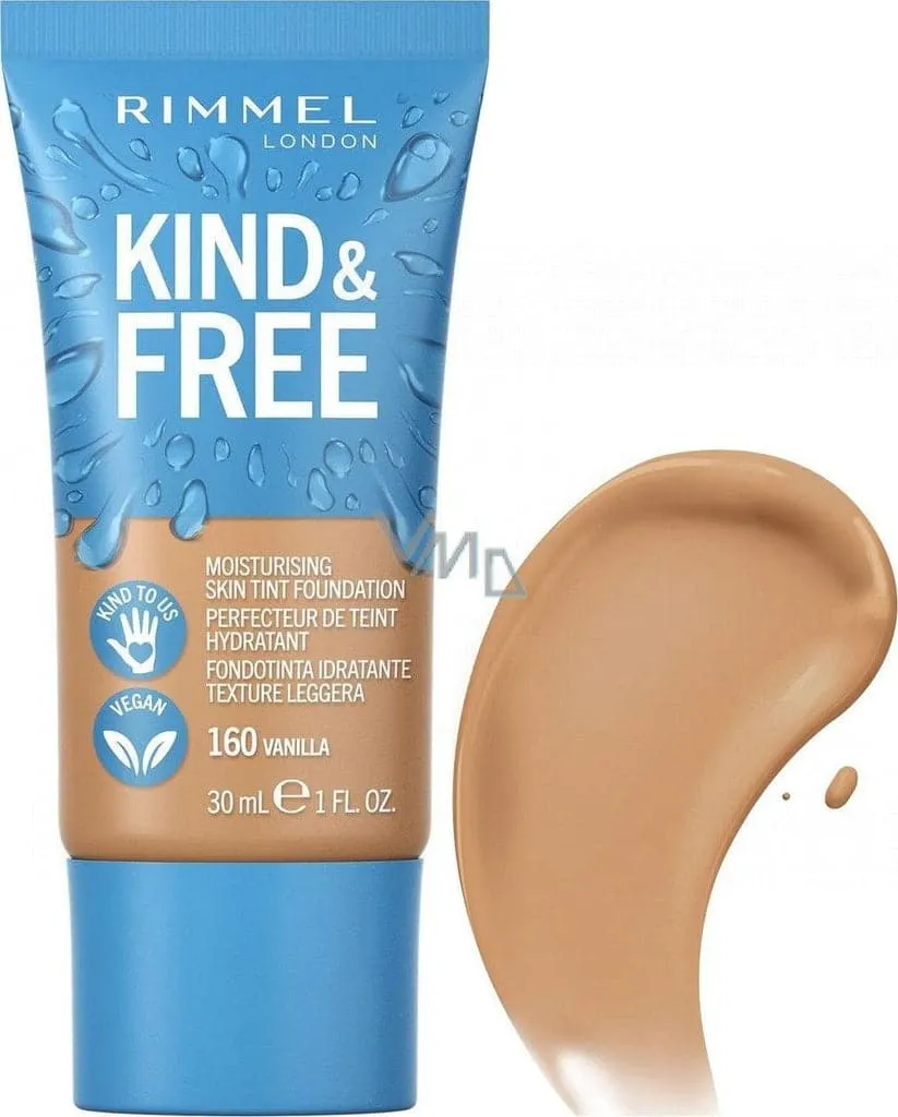 Rimmel London Kind & Free Moisturising Skin Tint Foundation Vanilla