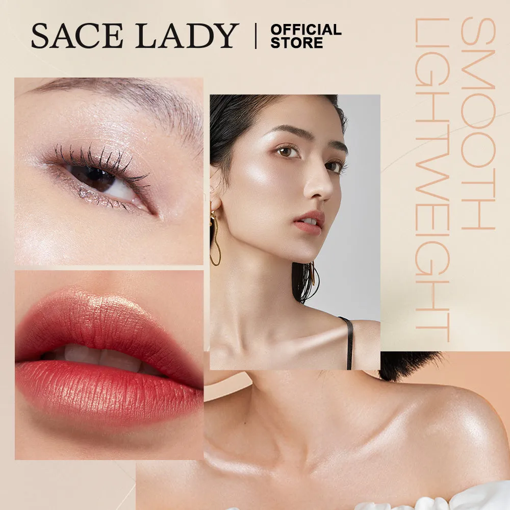 SACE LADY 3-In-1 Liquid Highlighter, Eyeshadow & Blush – Lightweight, Blendable & Long-Lasting Glow (6ml)