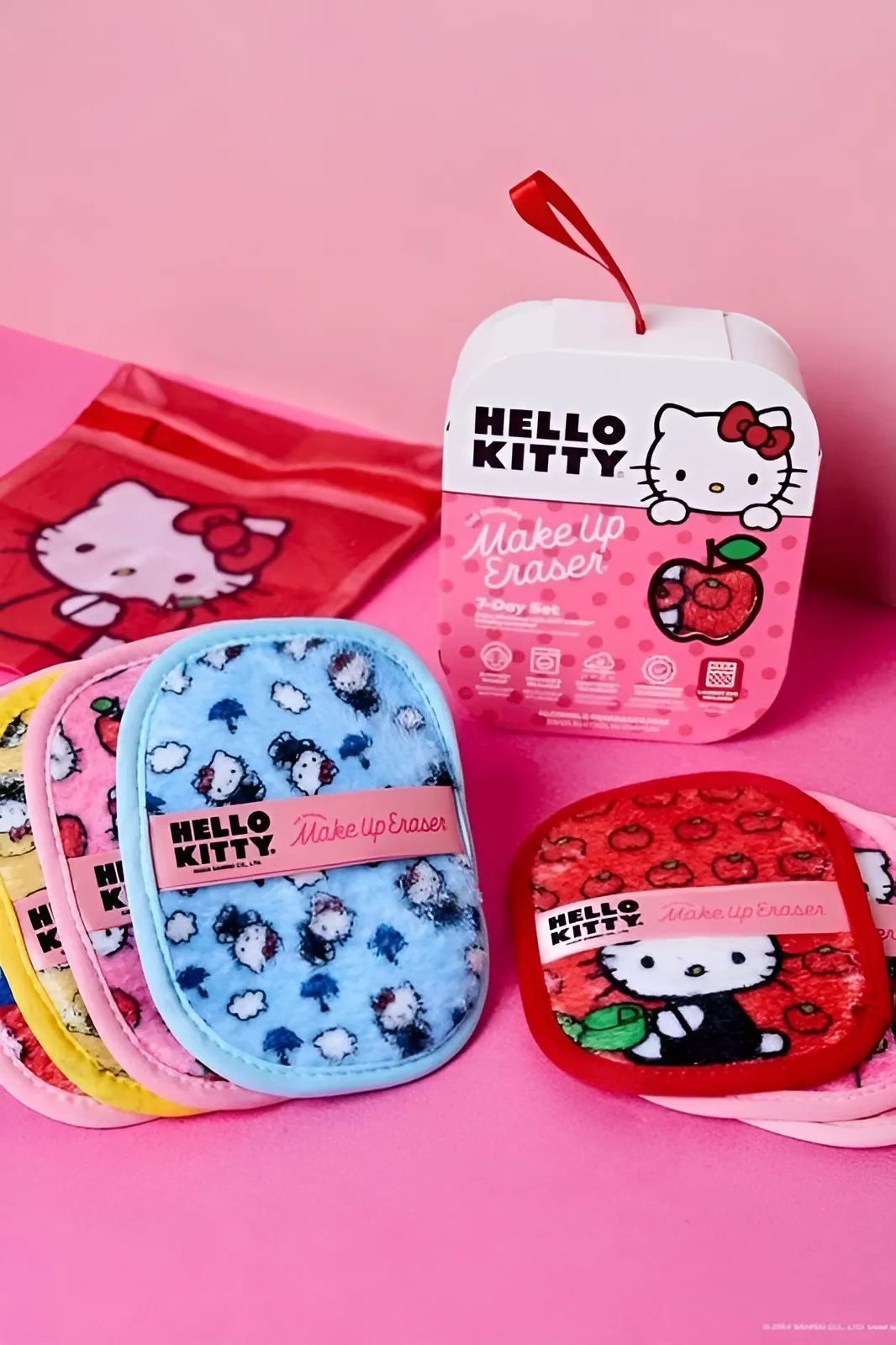 The Original MakeUp Eraser • Hello Kitty 7-Day © Sanrio