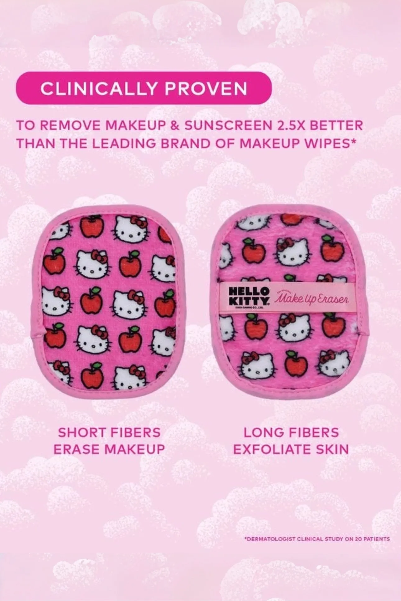 The Original MakeUp Eraser • Hello Kitty 7-Day © Sanrio