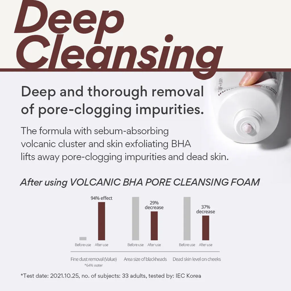 Volcanic BHA Pore Cleansing Foam